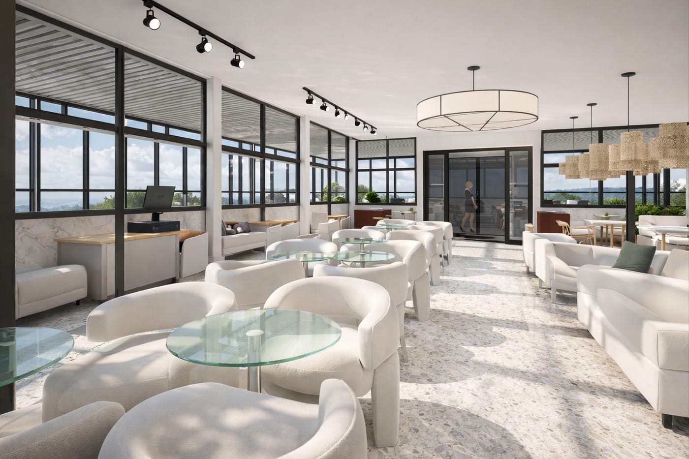 Mid-century cafe