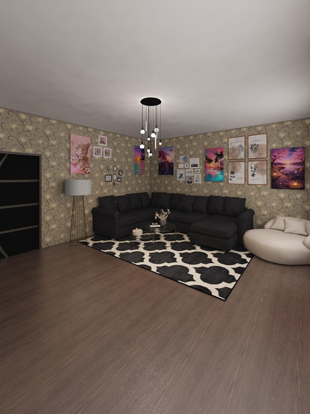 Traditional living room
