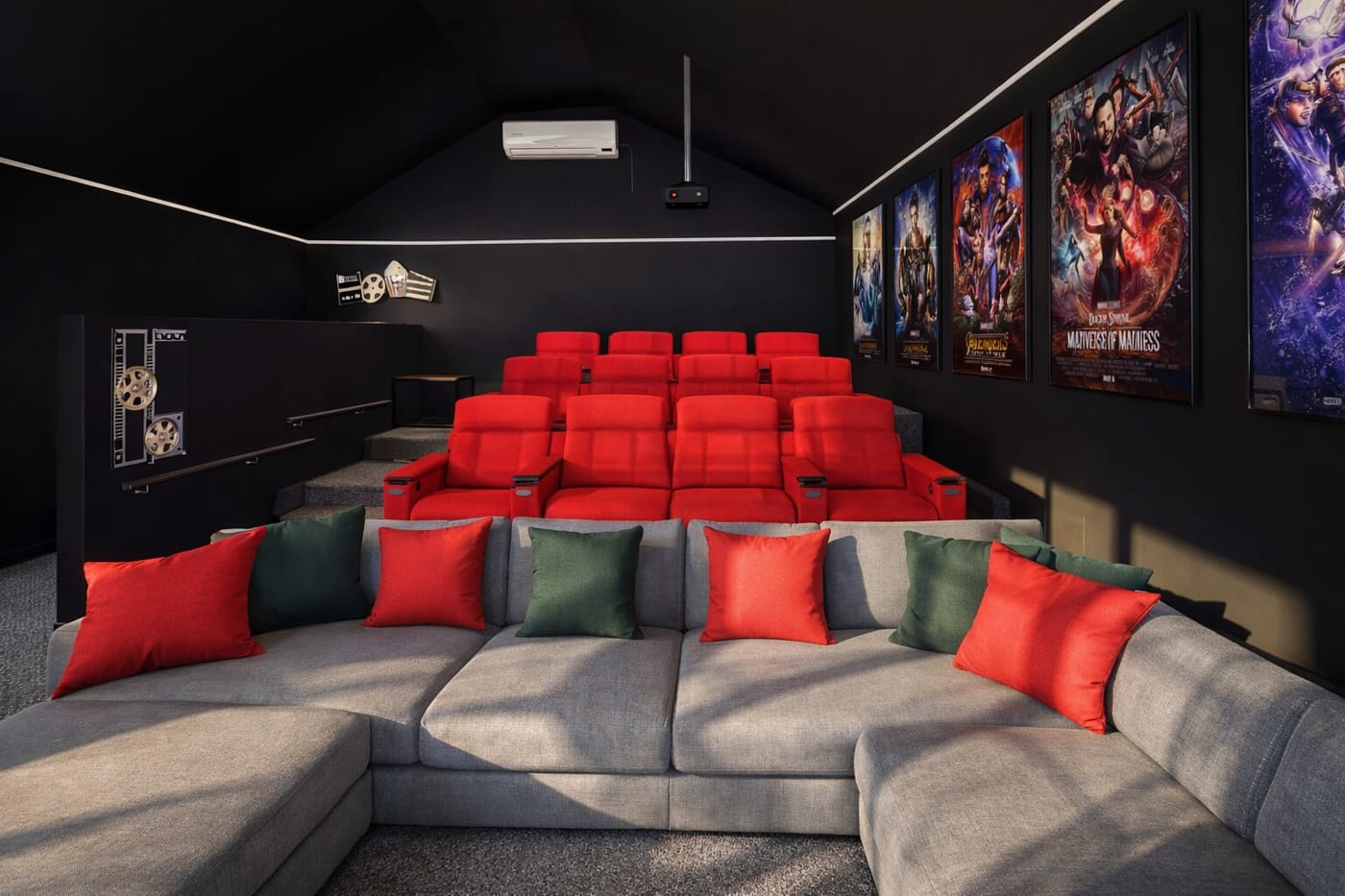 Mid-century home cinema