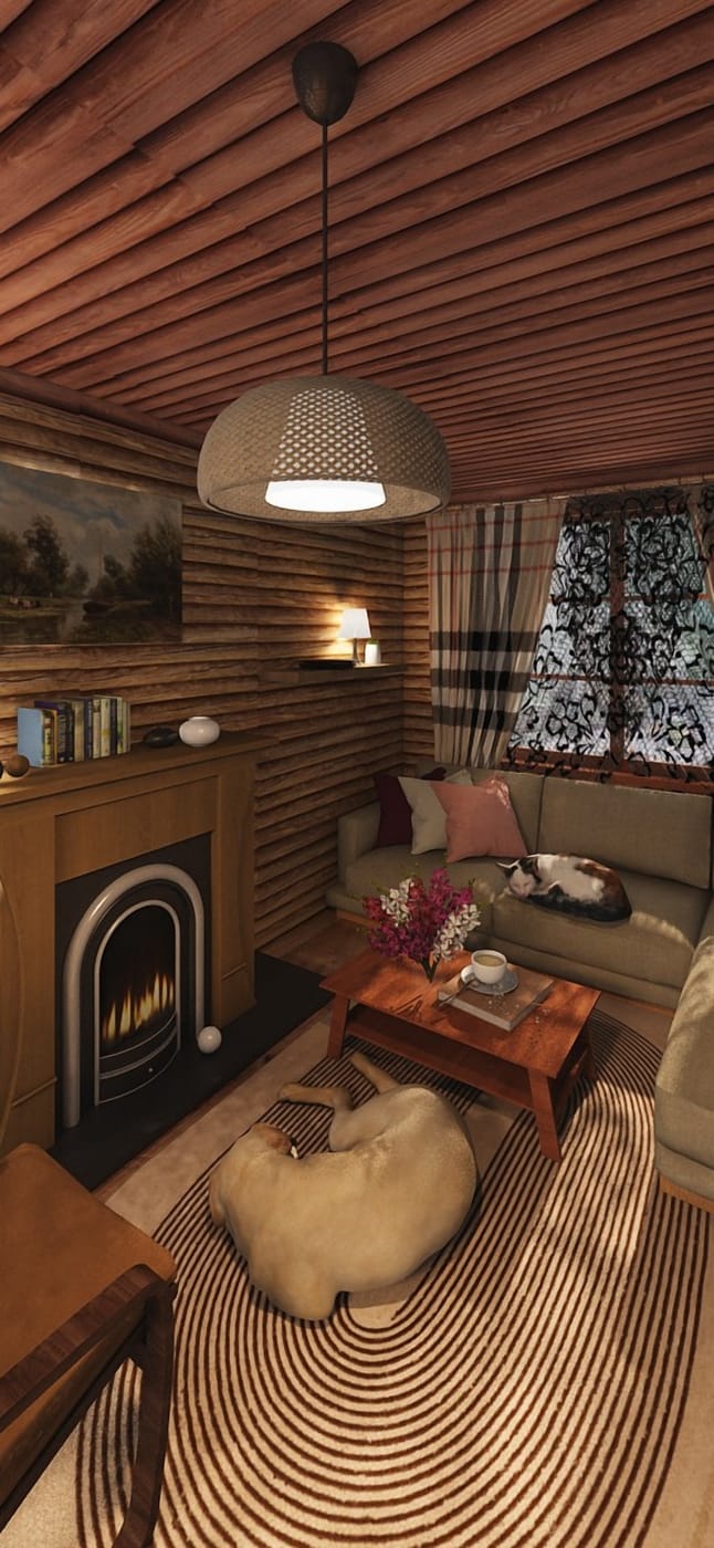 Farmhouse living room
