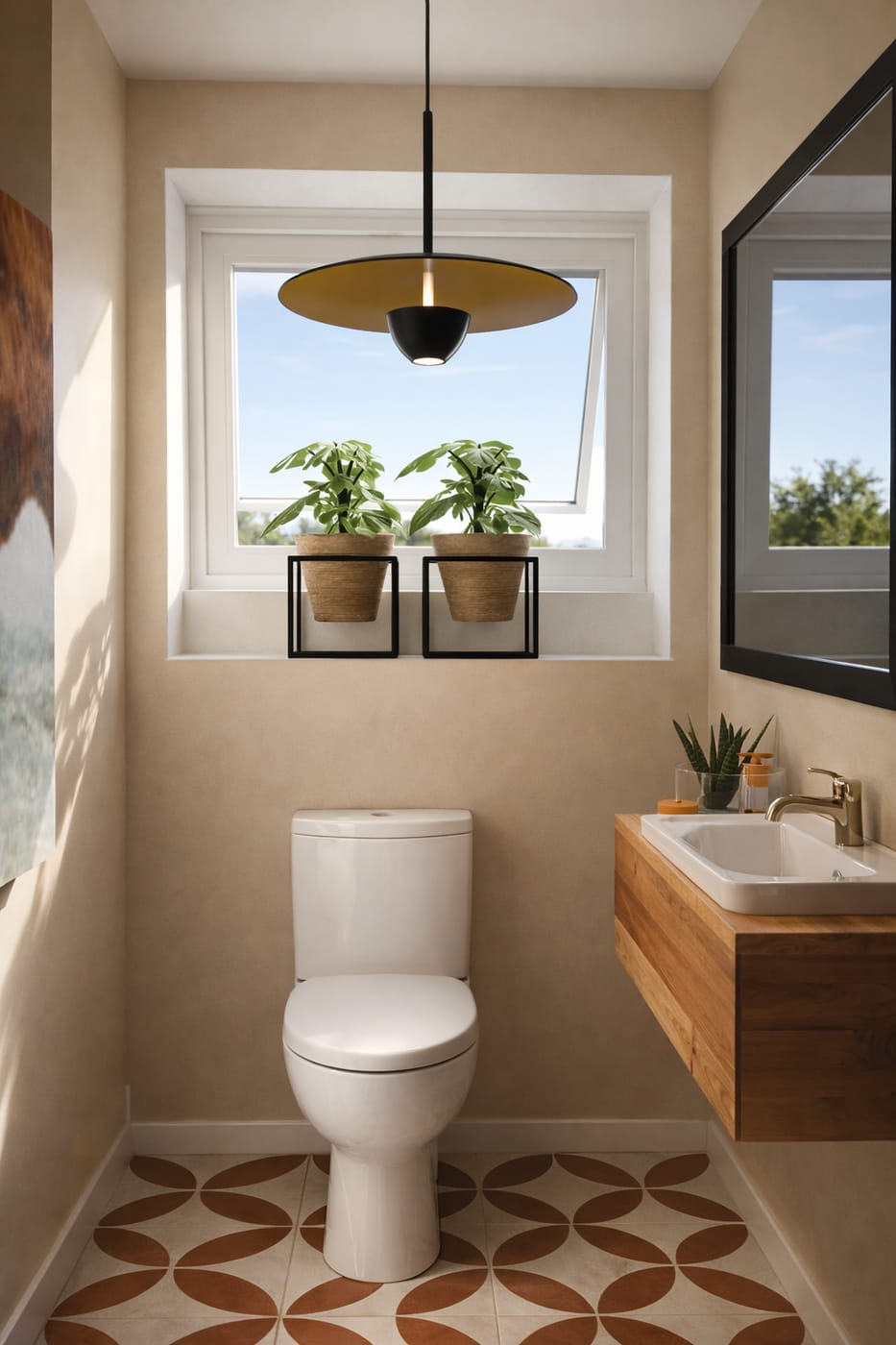 Scandinavian bathroom