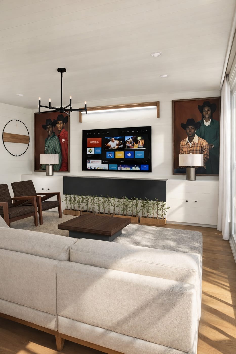 Farmhouse living room