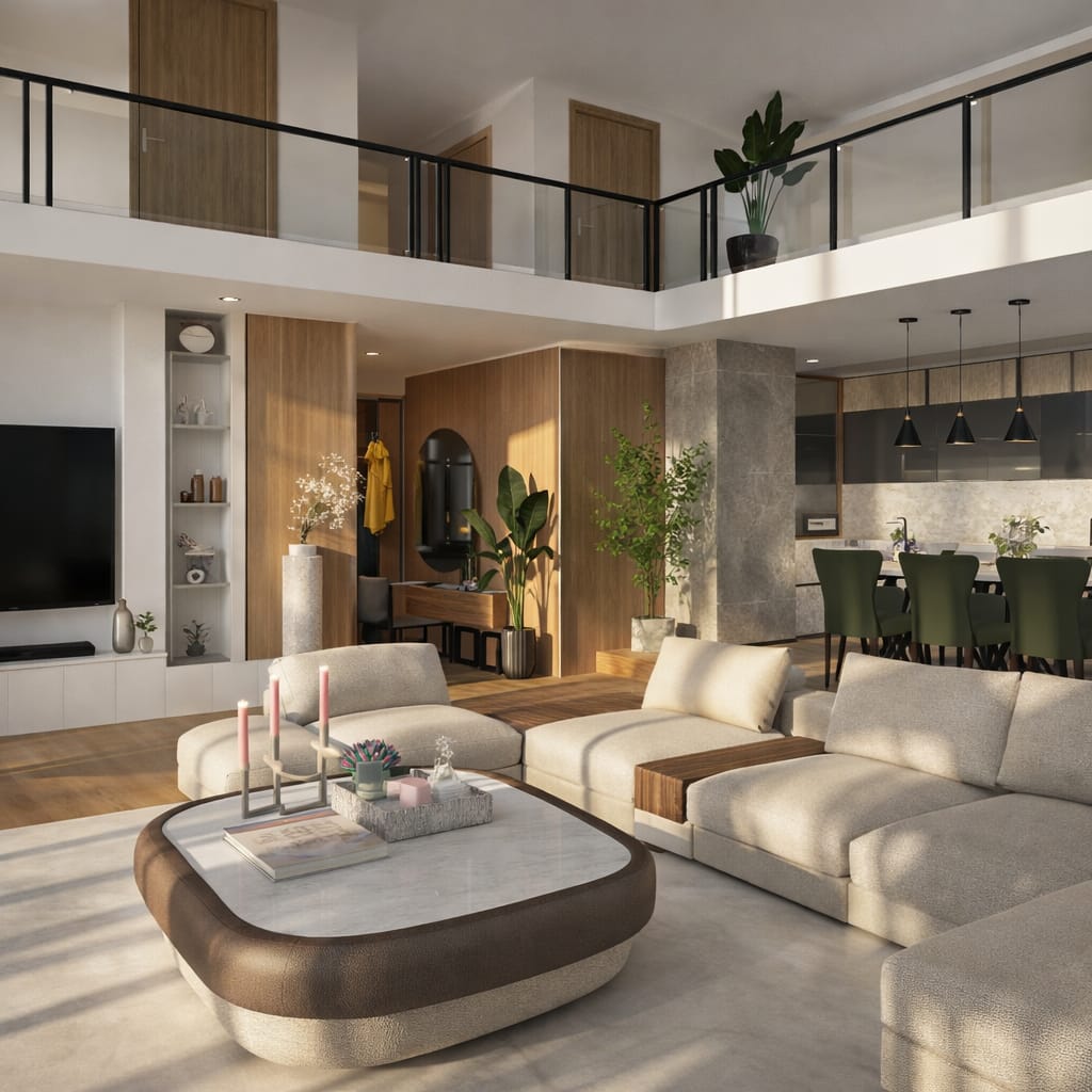 Traditional floor plan