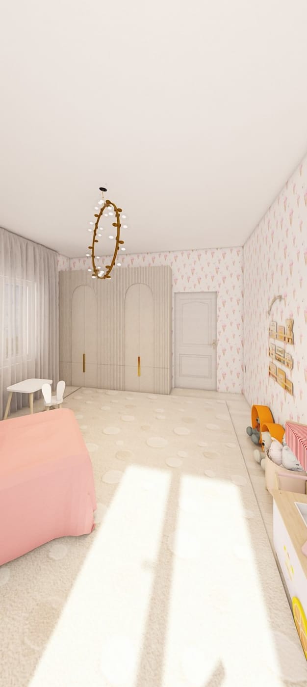 Boho kids room