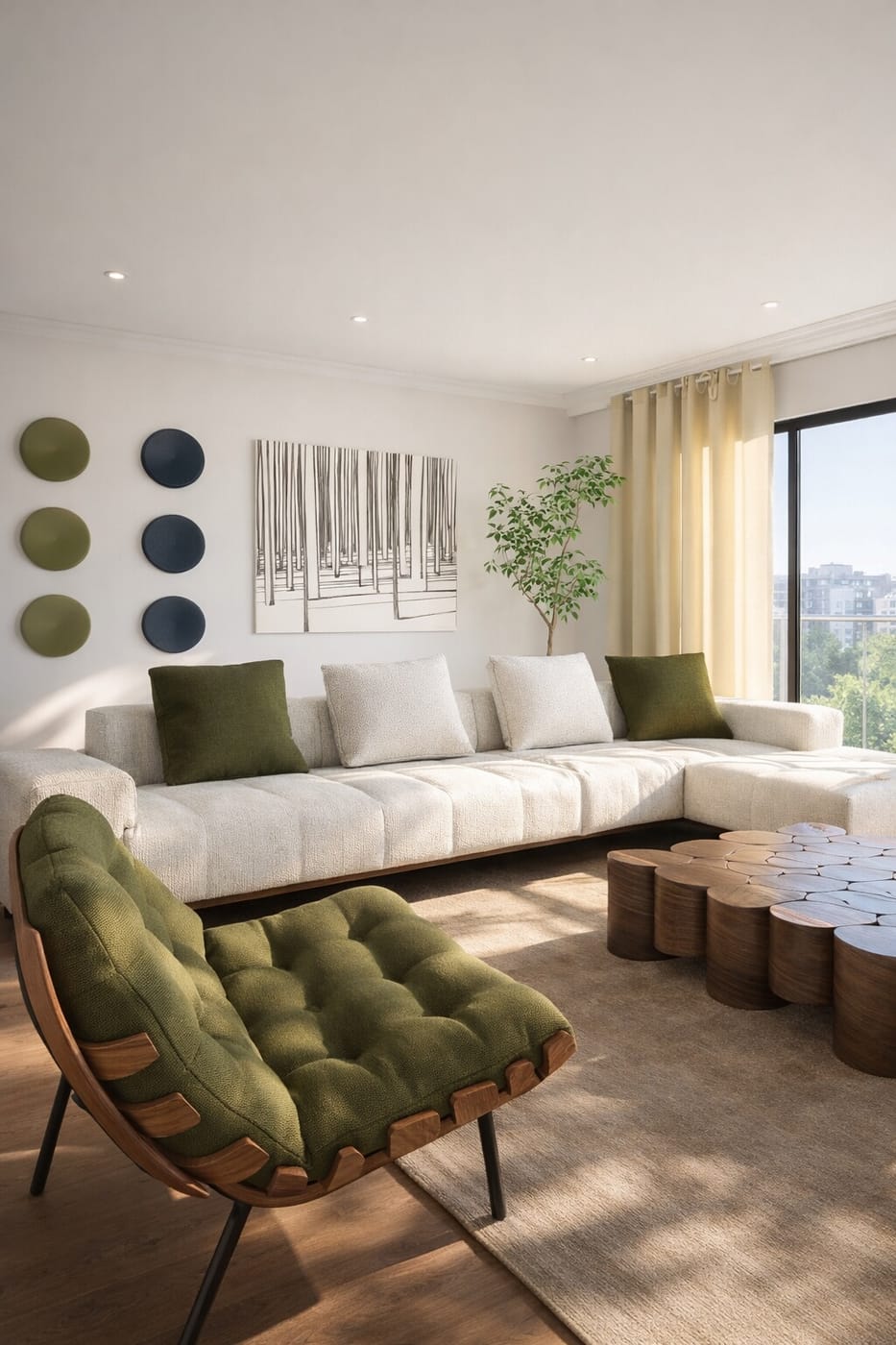 Contemporary living room
