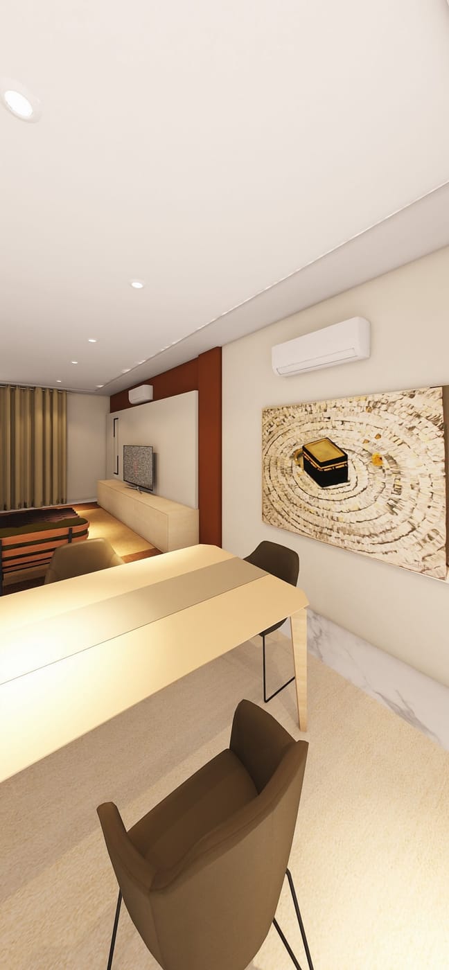 Contemporary living room