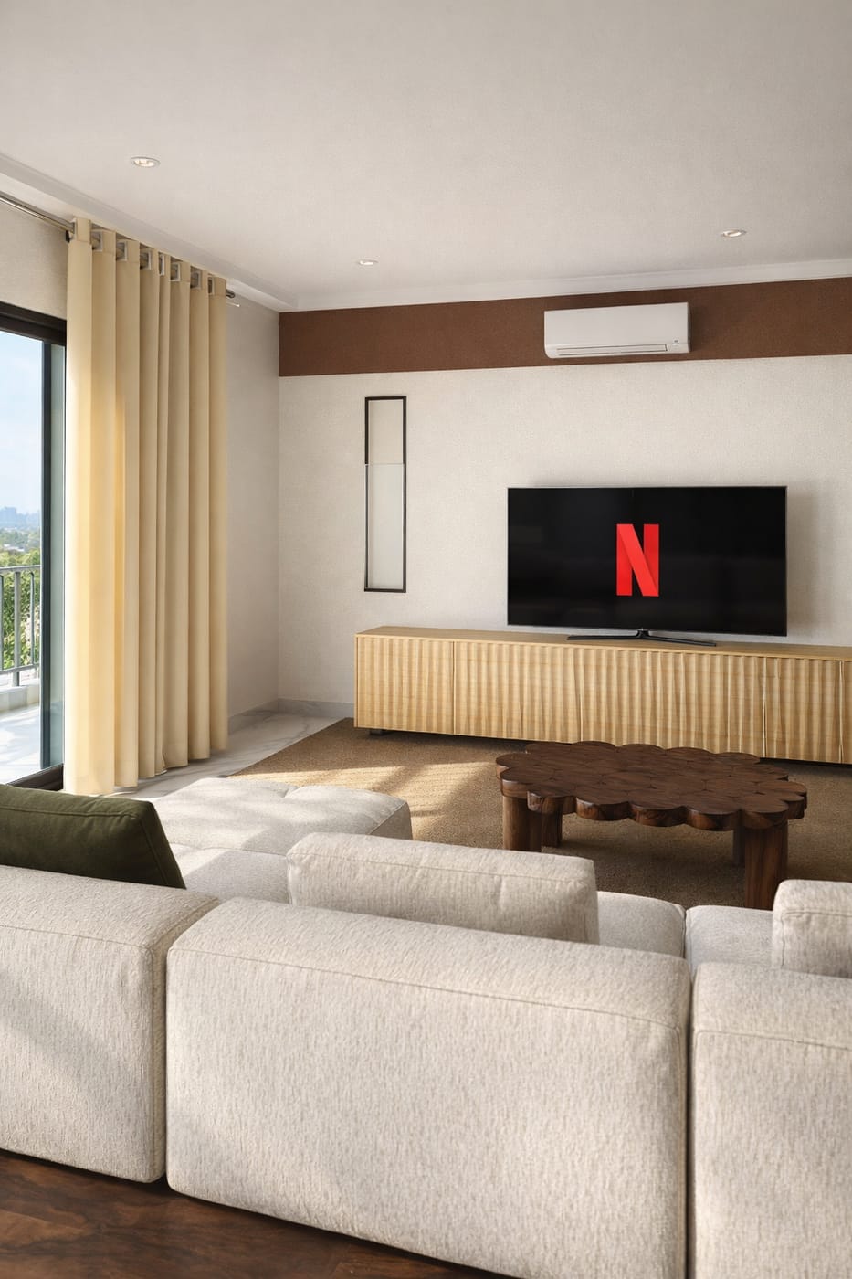 Contemporary living room