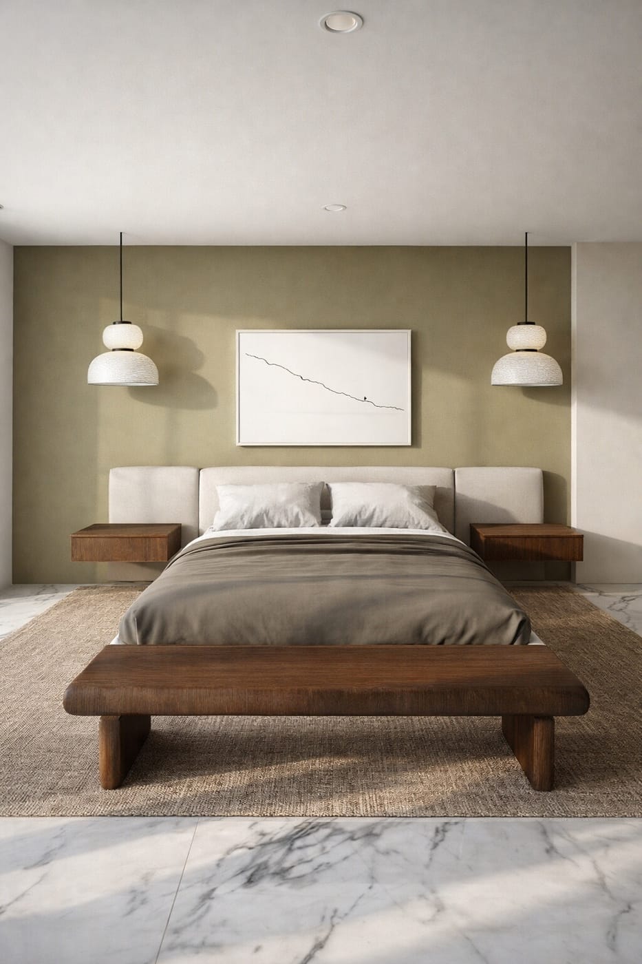 Contemporary bedroom