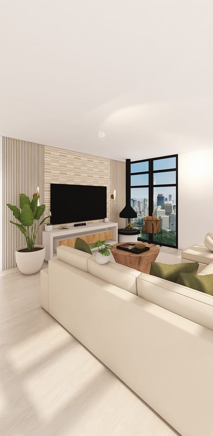 Contemporary living room