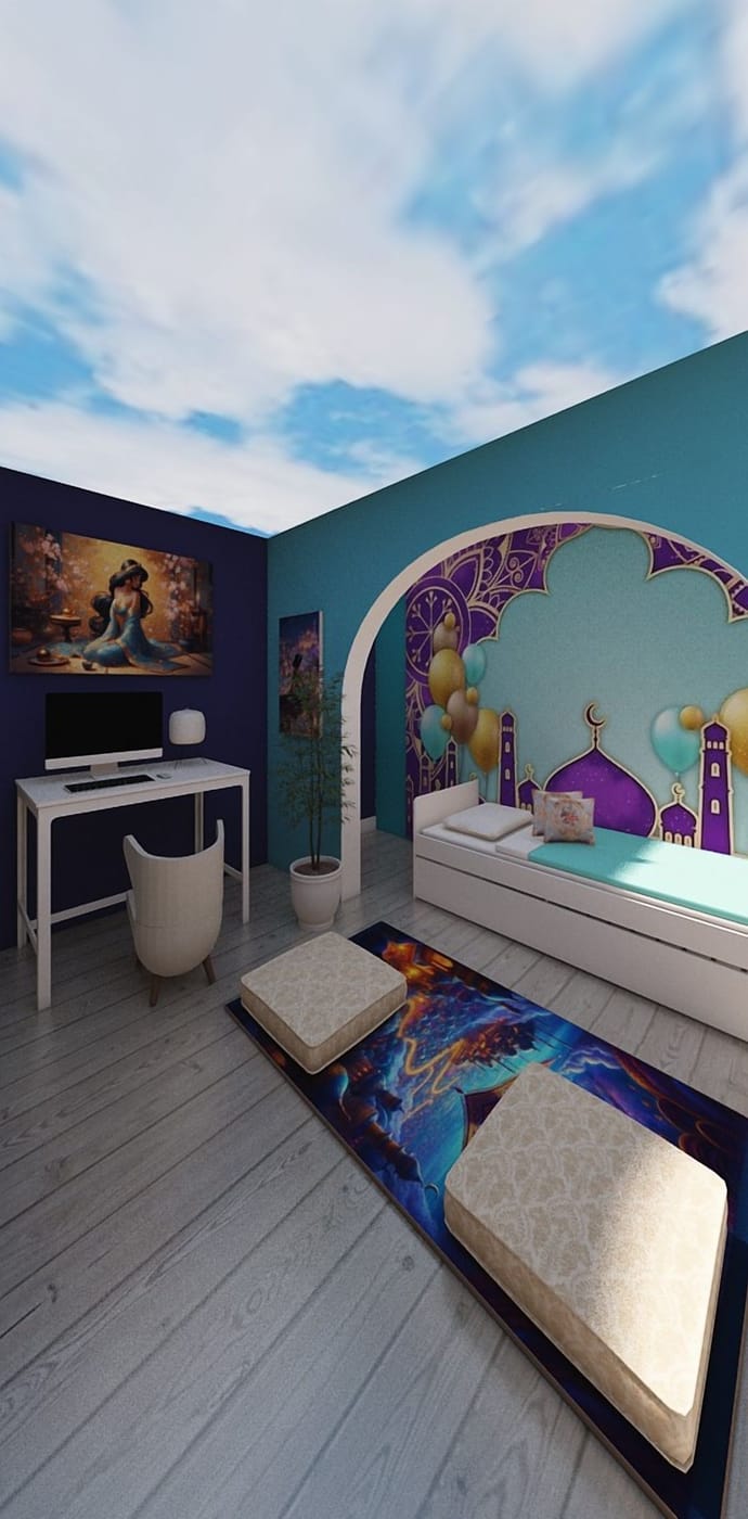 Asian kids room