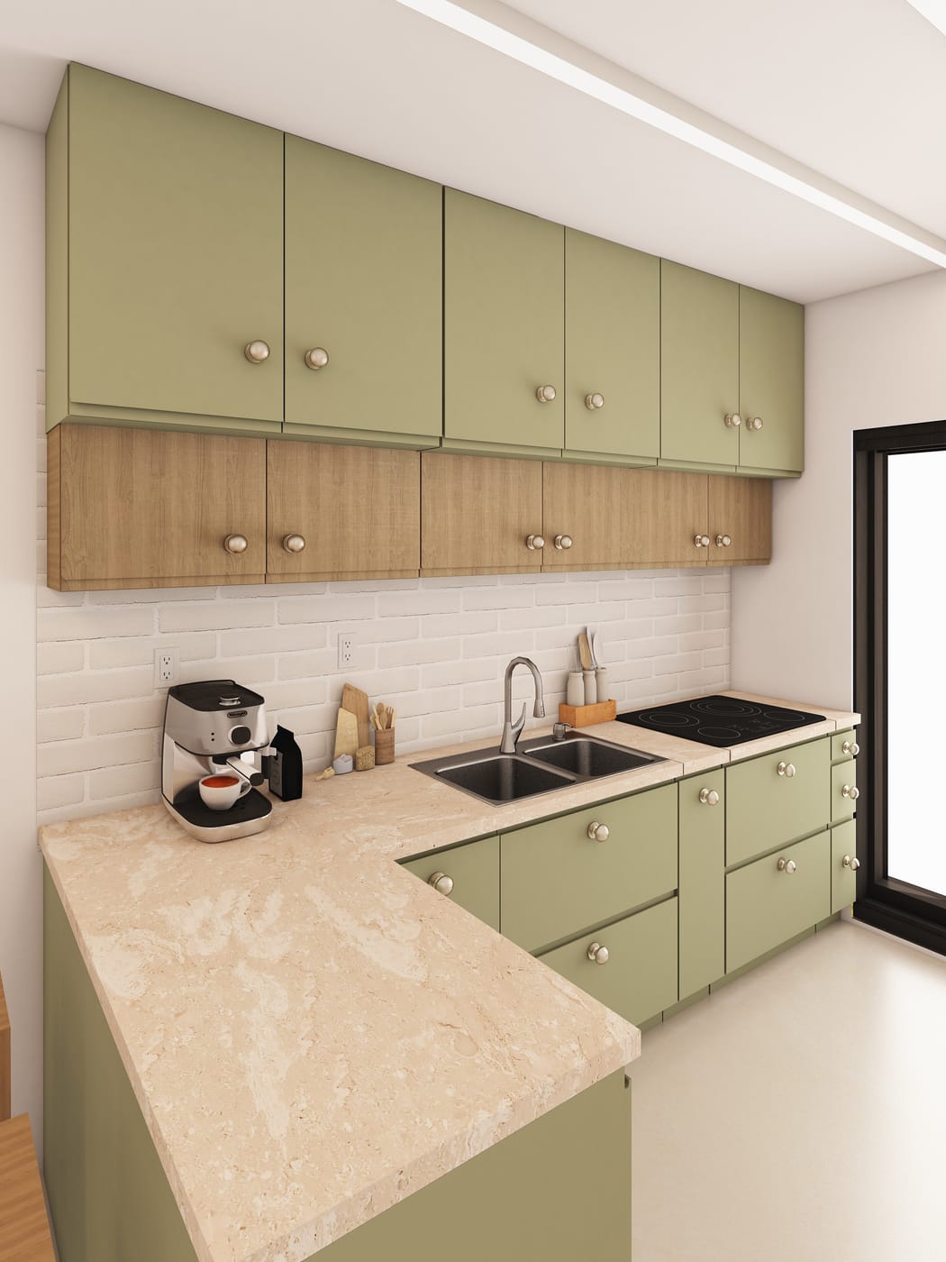 Mid-century kitchen