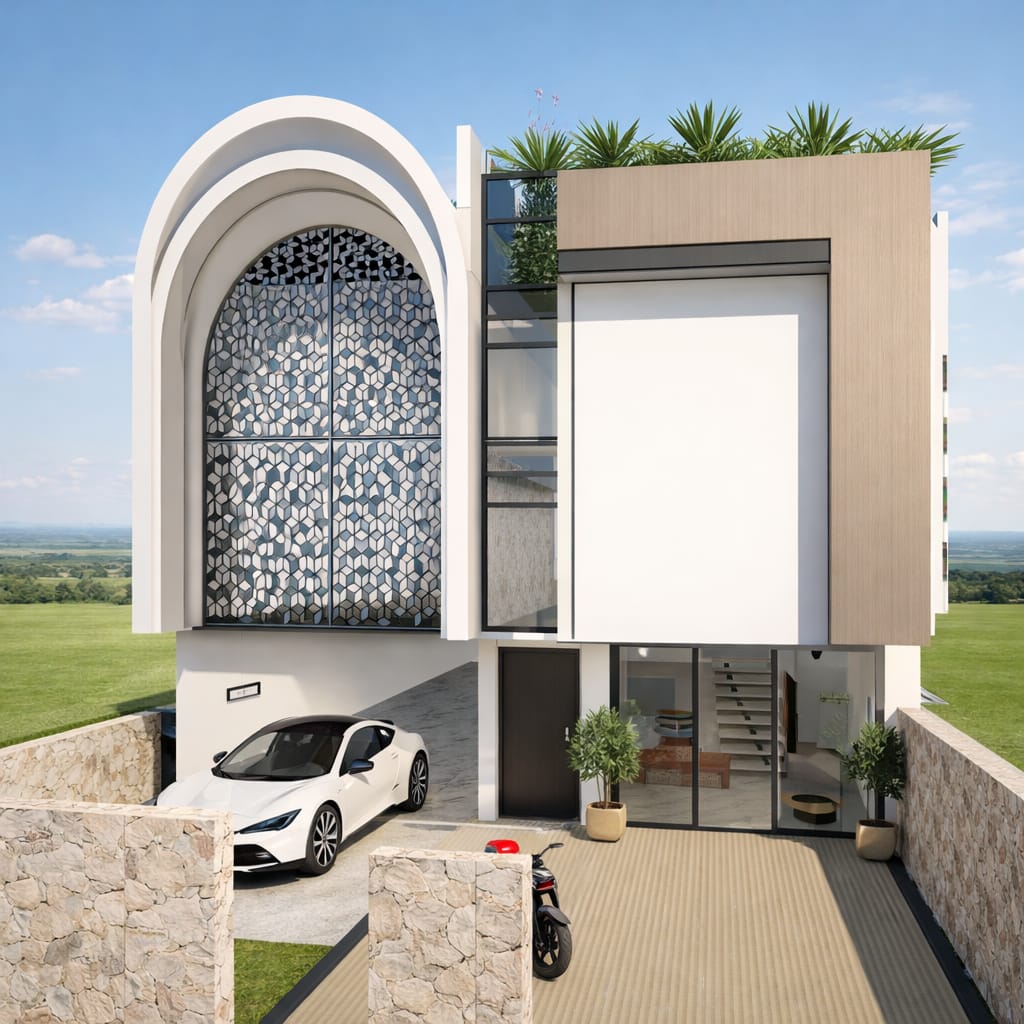 Traditional outdoor space