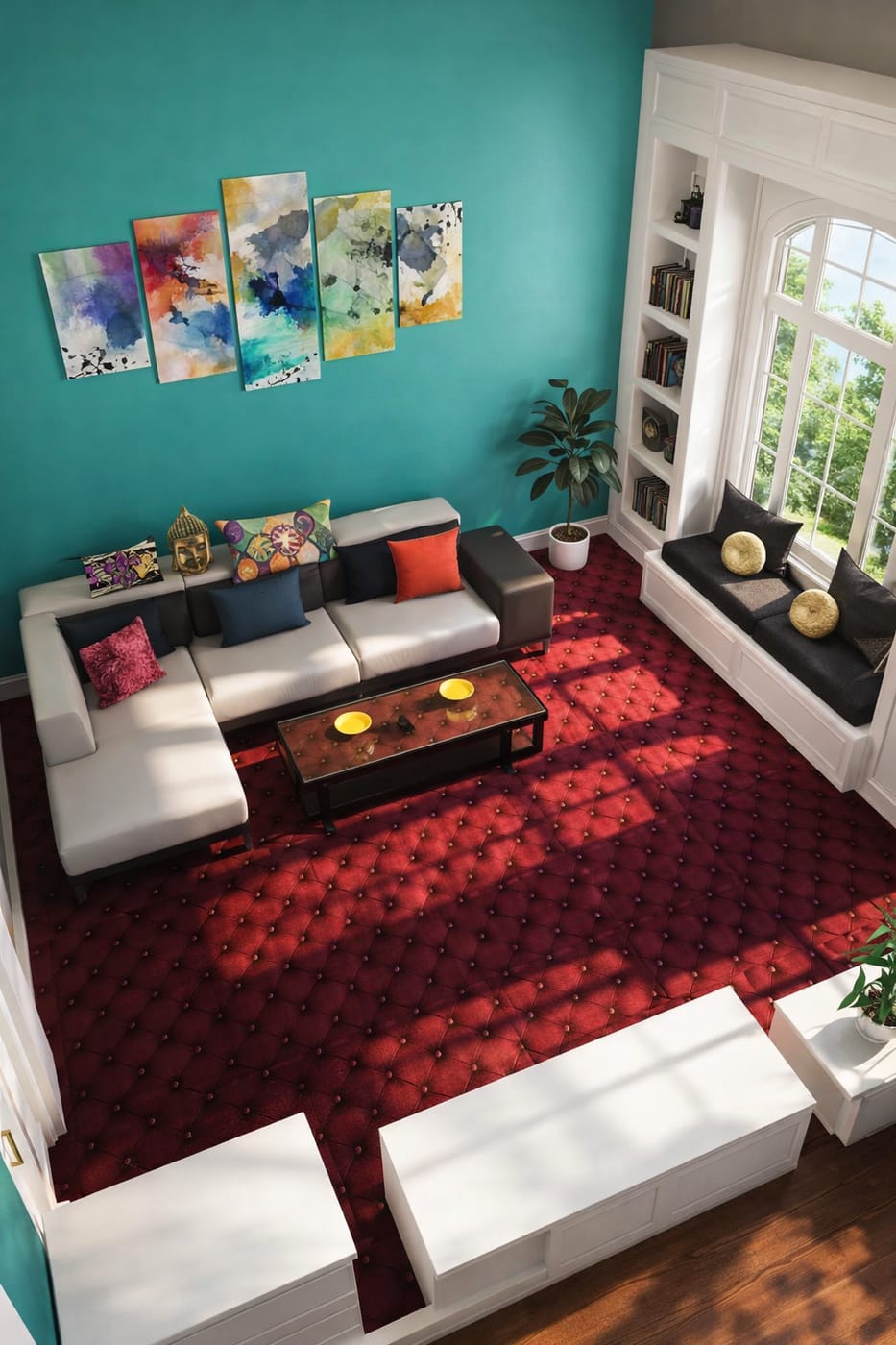 Boho living room