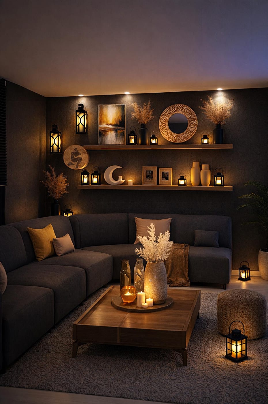 Boho living room