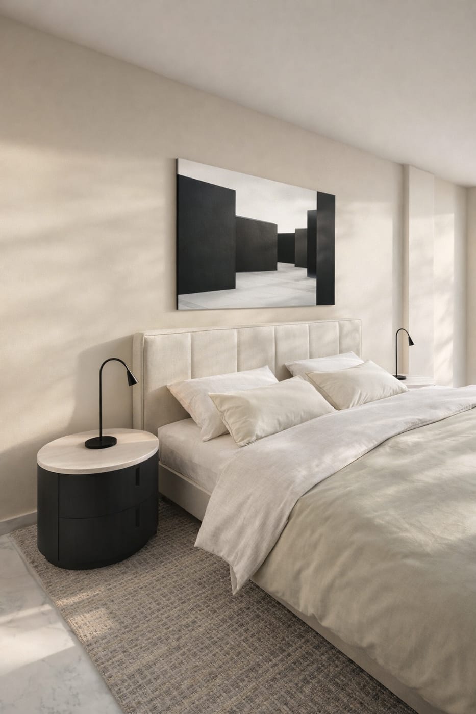 Mid-century bedroom
