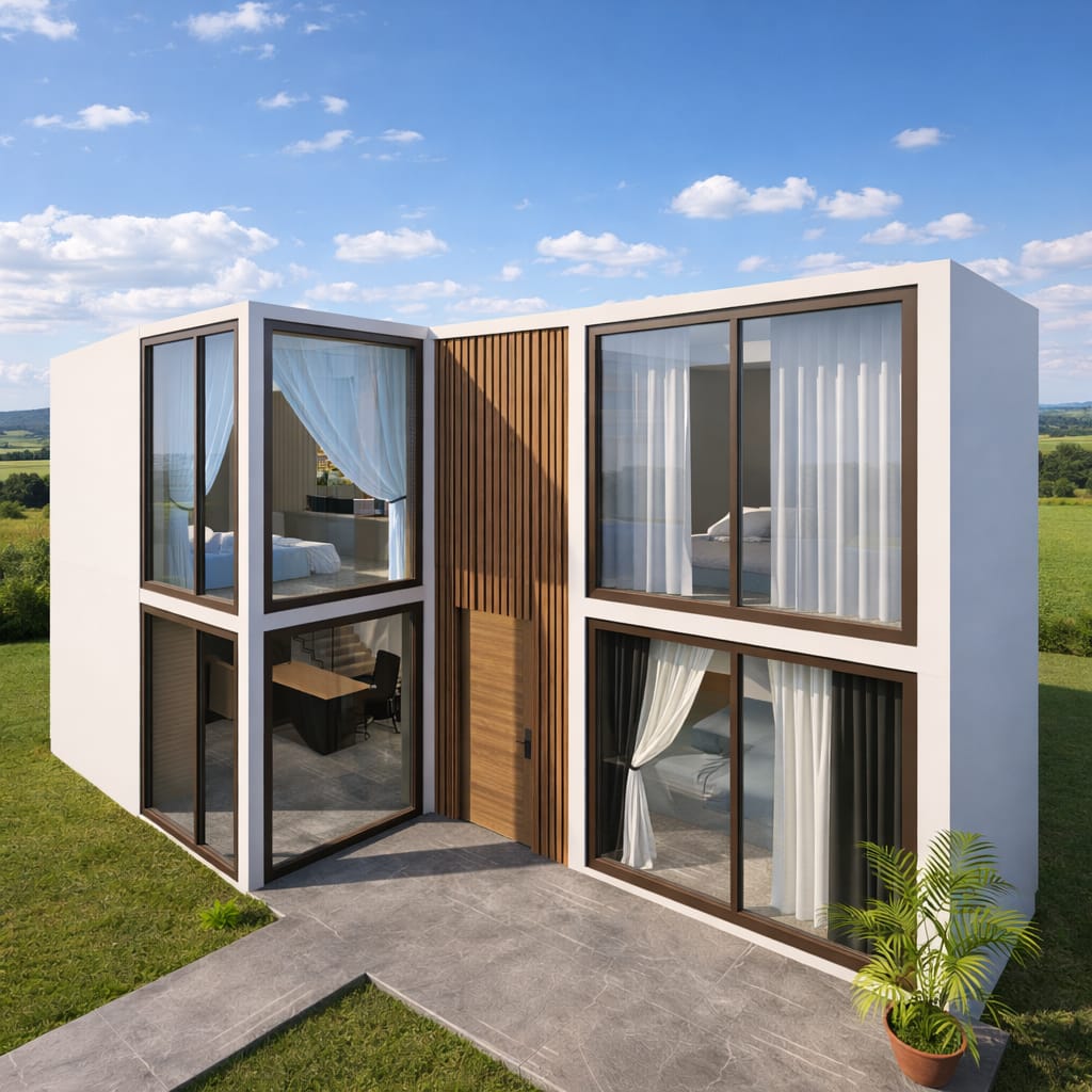 Contemporary floor plan