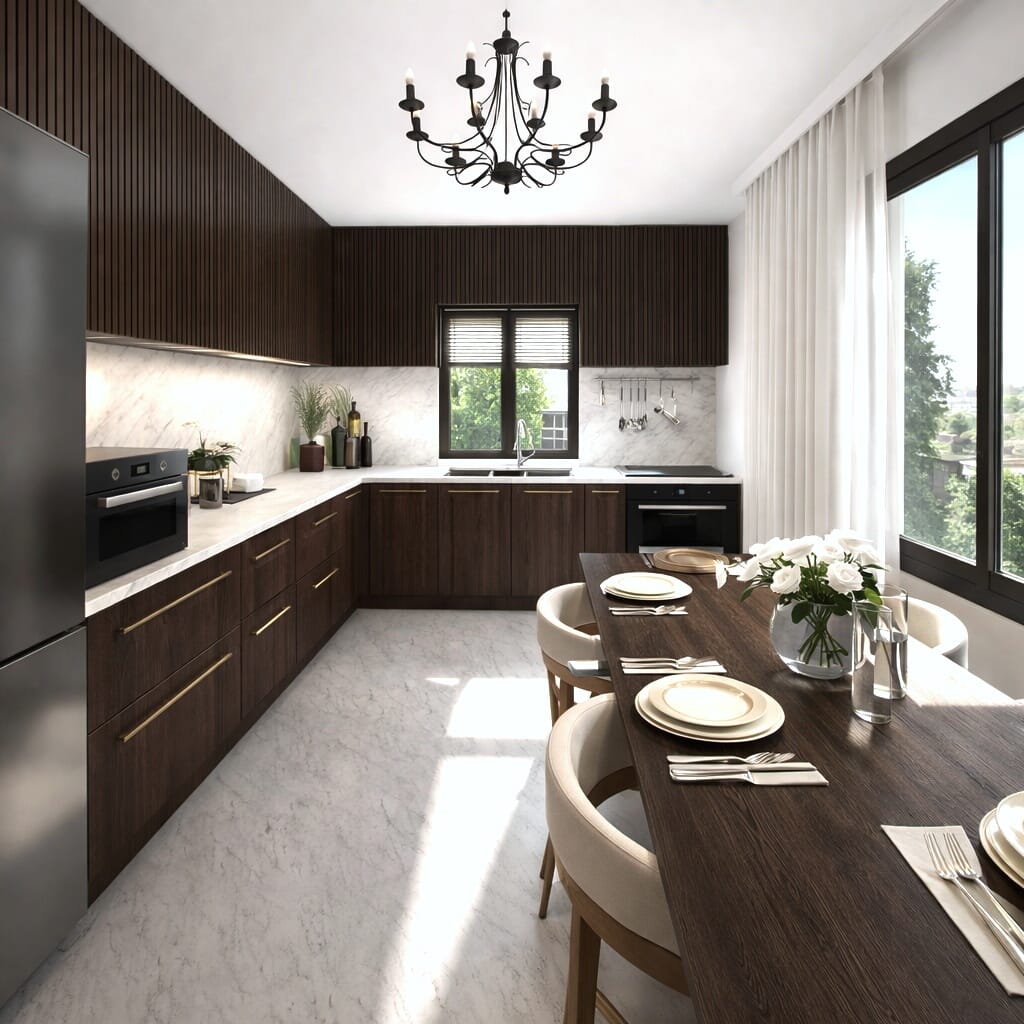 Mid-century kitchen