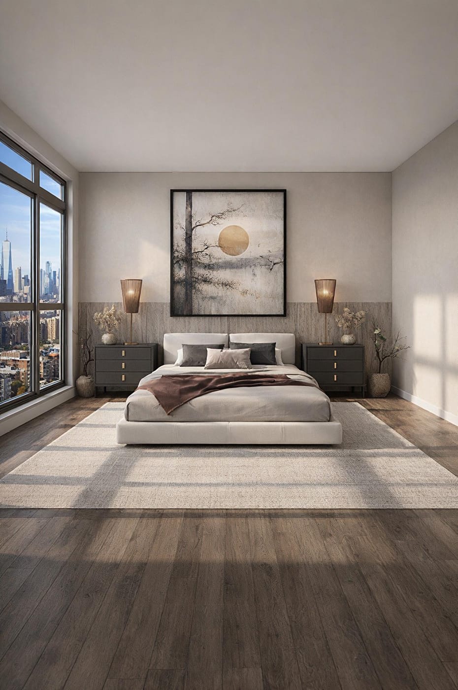 Mid-century bedroom