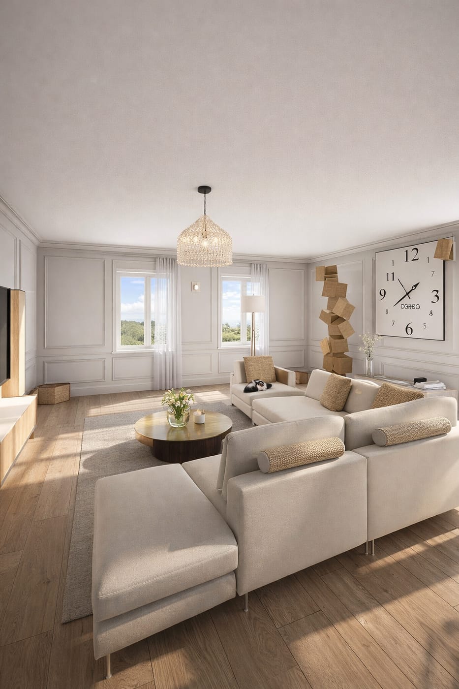 Traditional living room