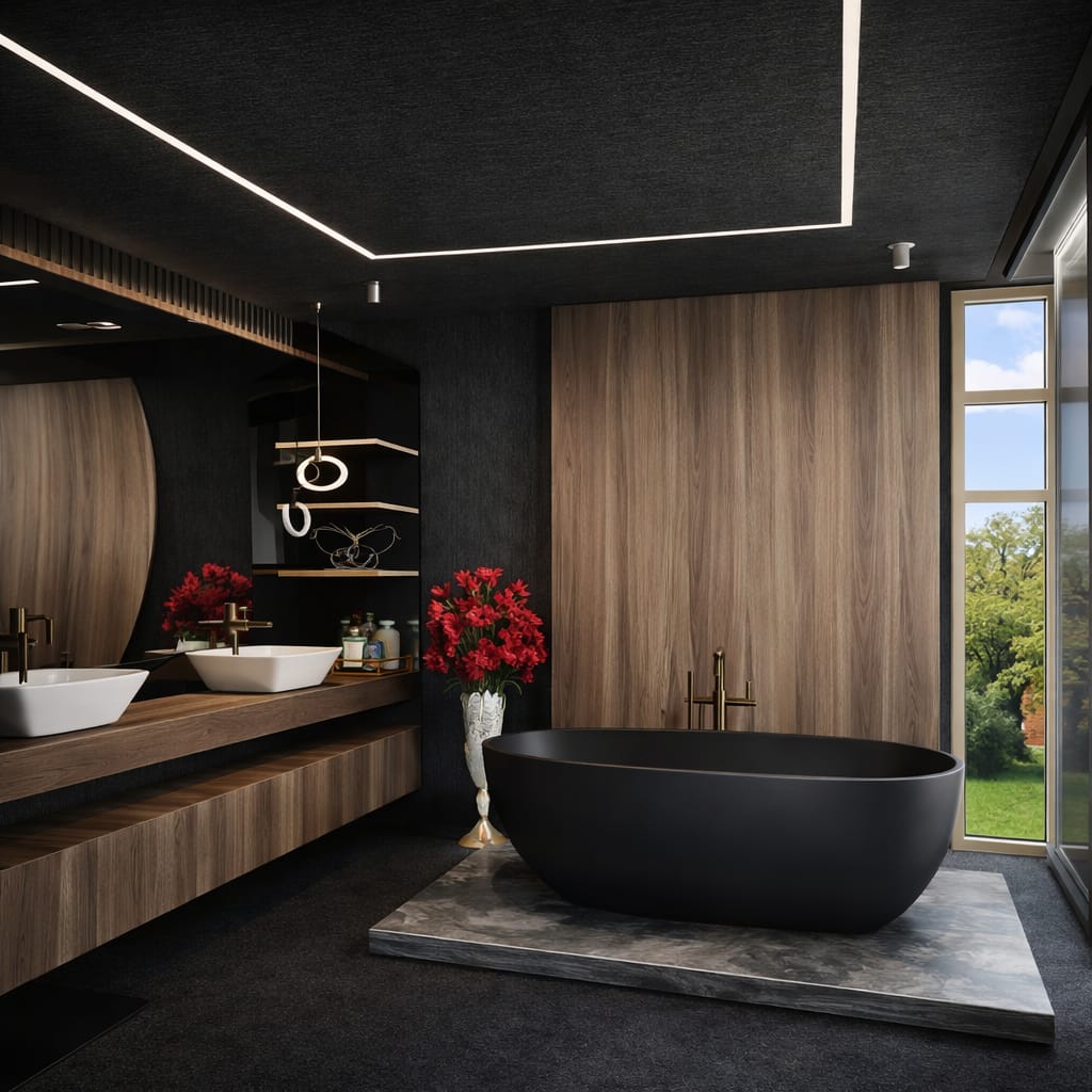 Traditional bathroom