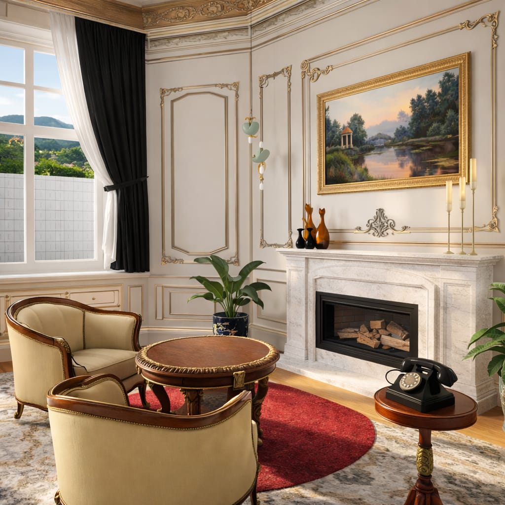 Traditional living room