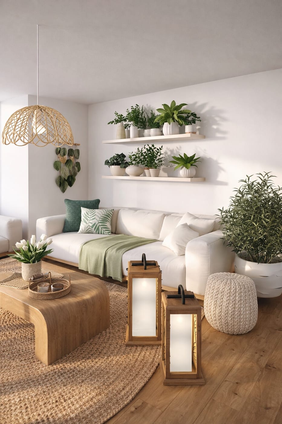 Boho living room