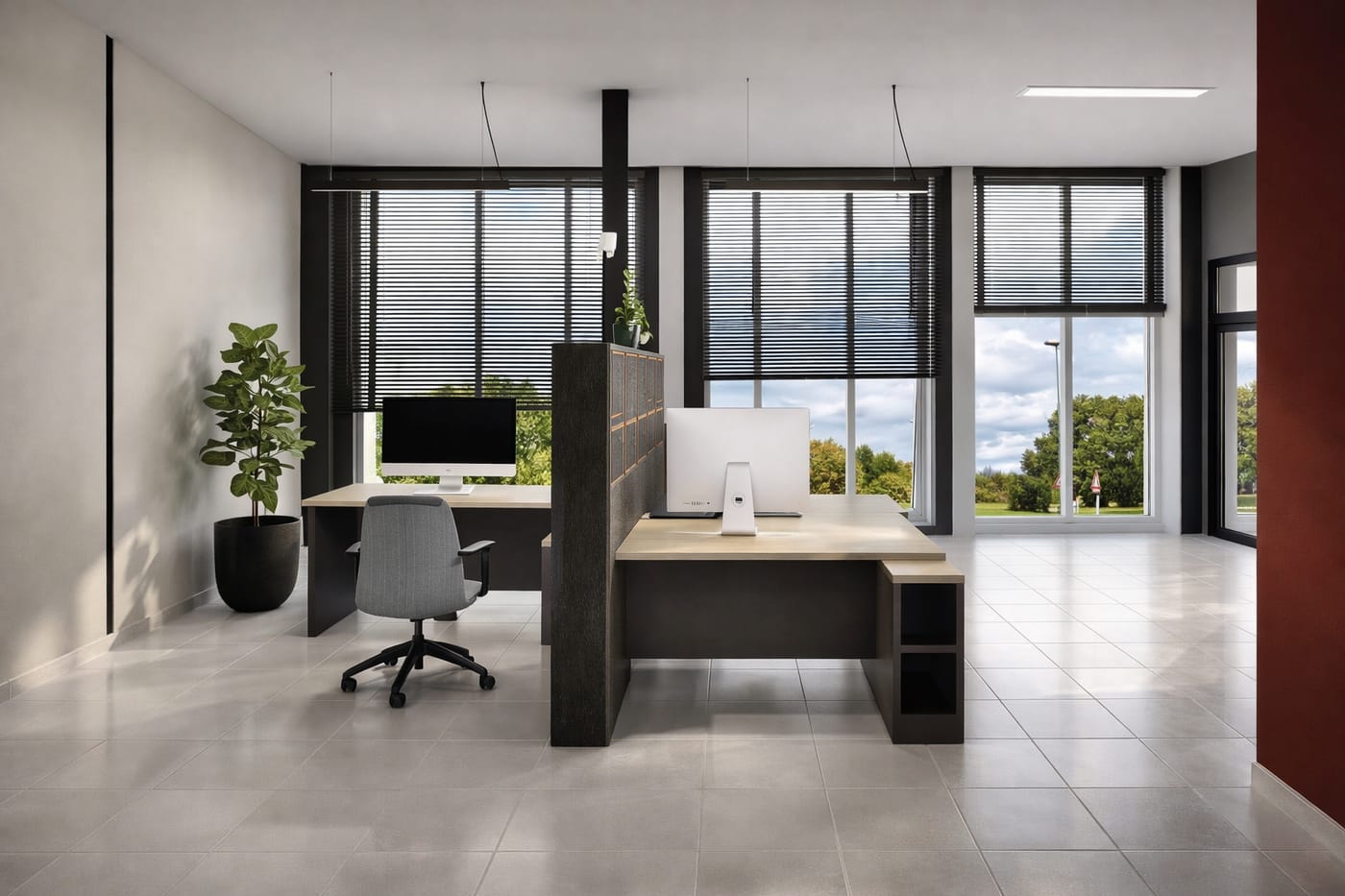 Contemporary home office