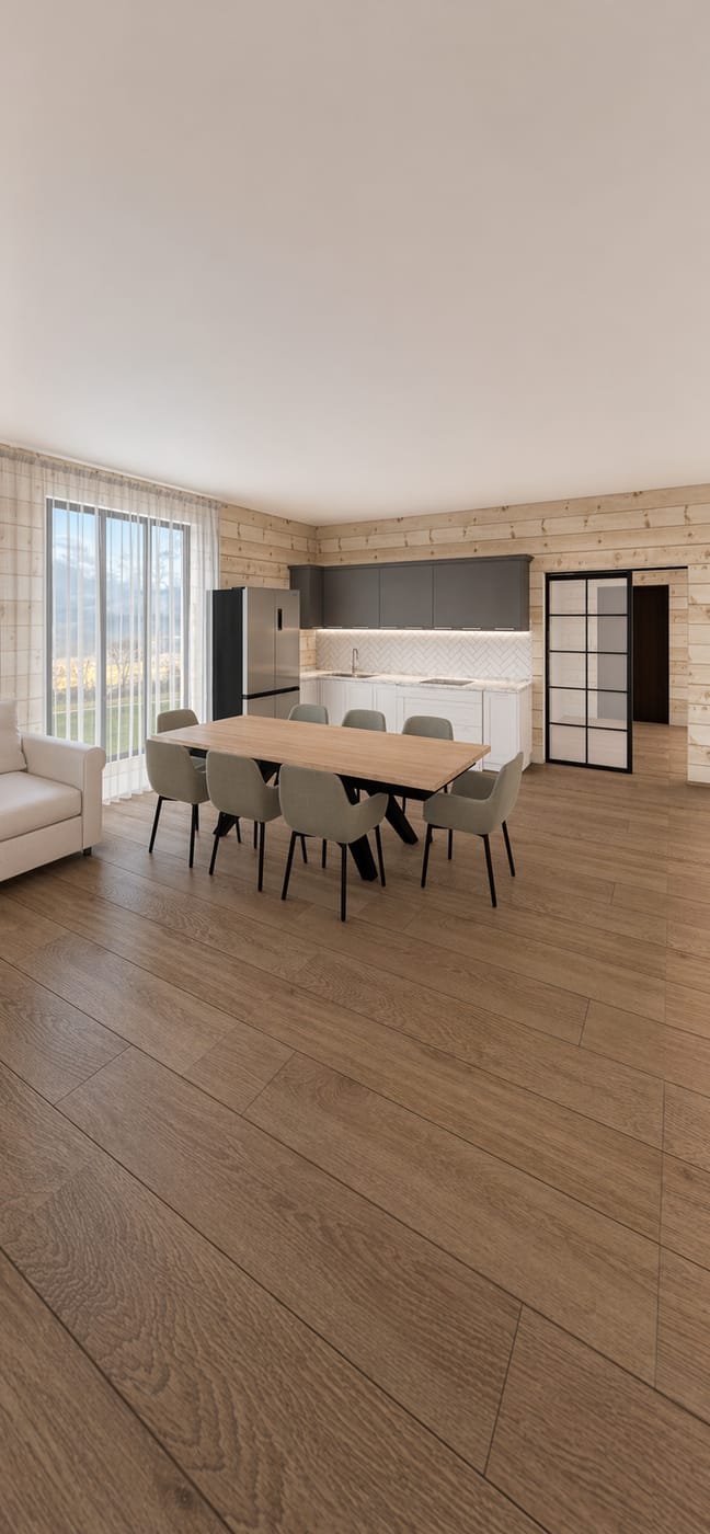 Traditional floor plan