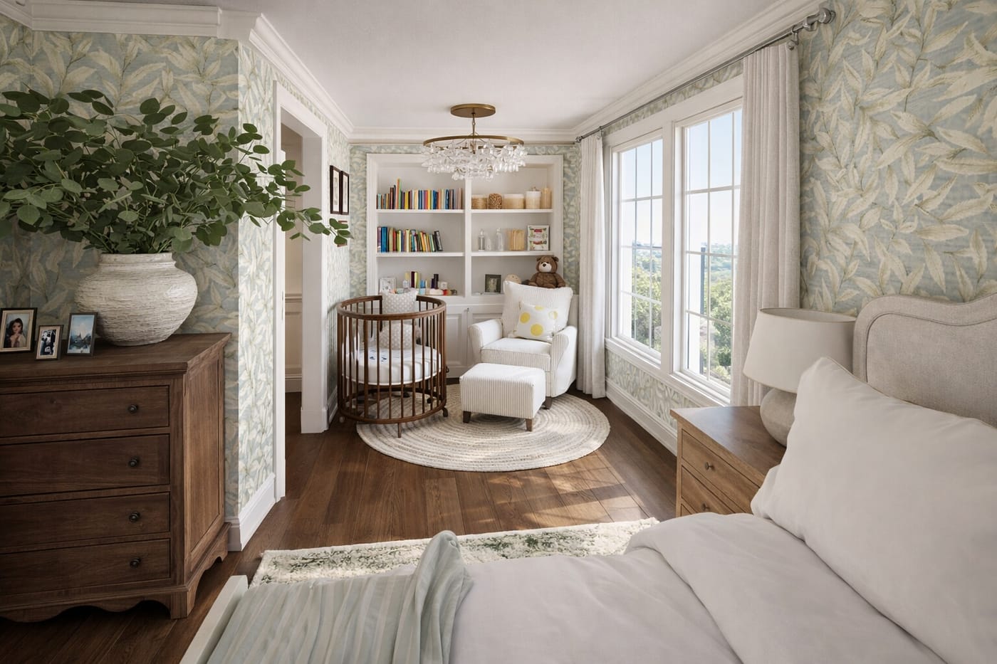 Traditional floor plan