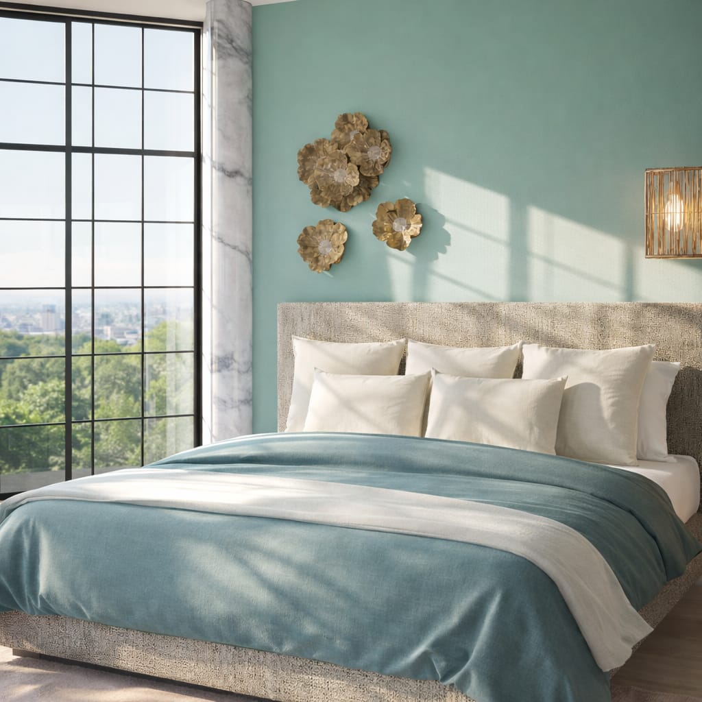 Mid-century bedroom