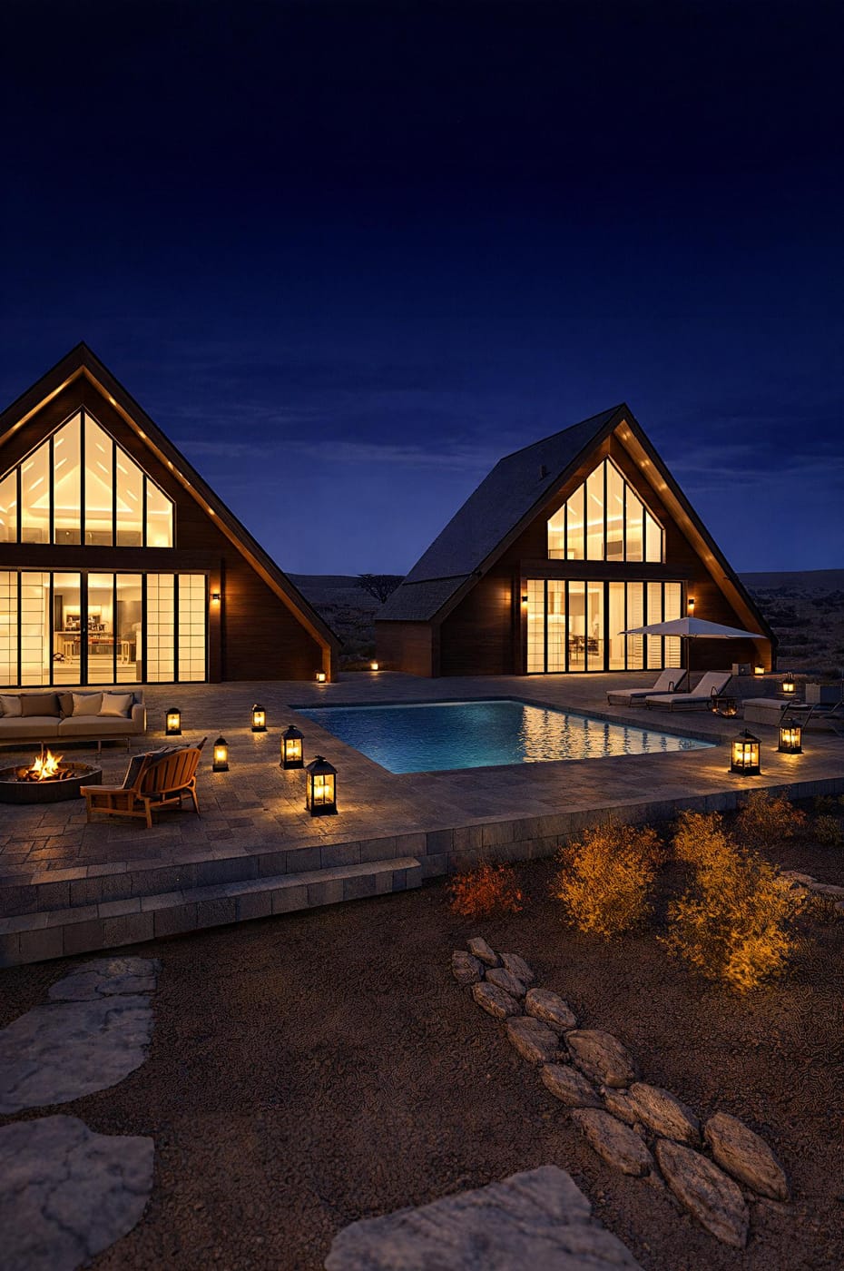 Traditional outdoor space