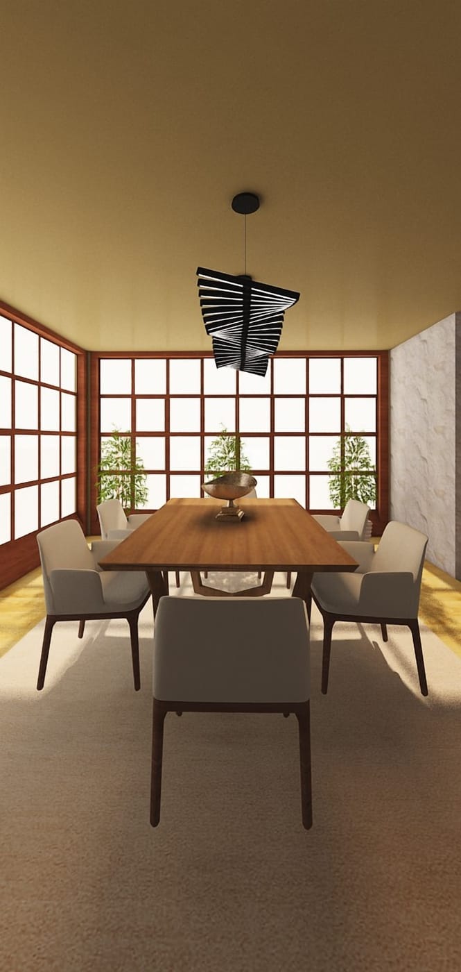 Traditional dining room