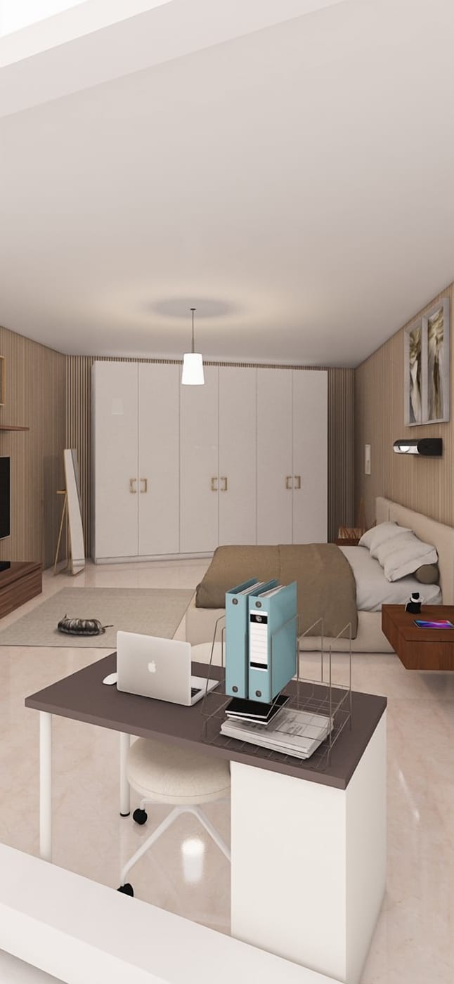 Scandinavian home office