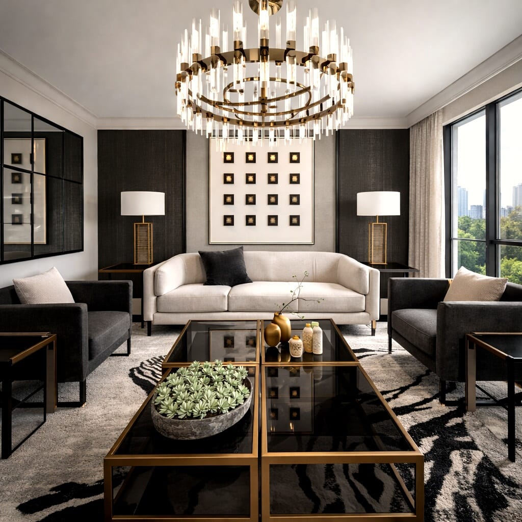 Contemporary living room