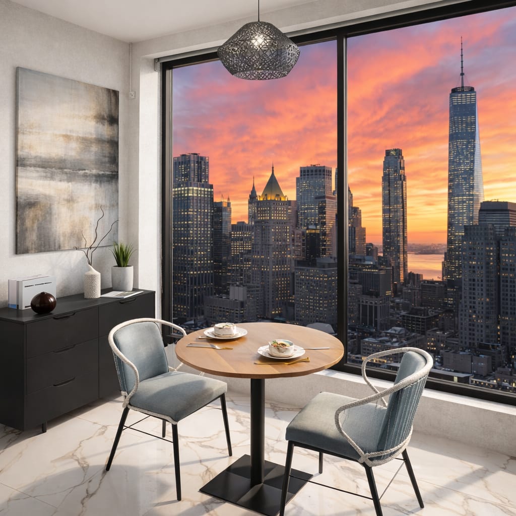 Mid-century dining room