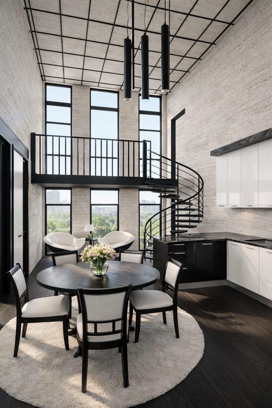 Contemporary dining room