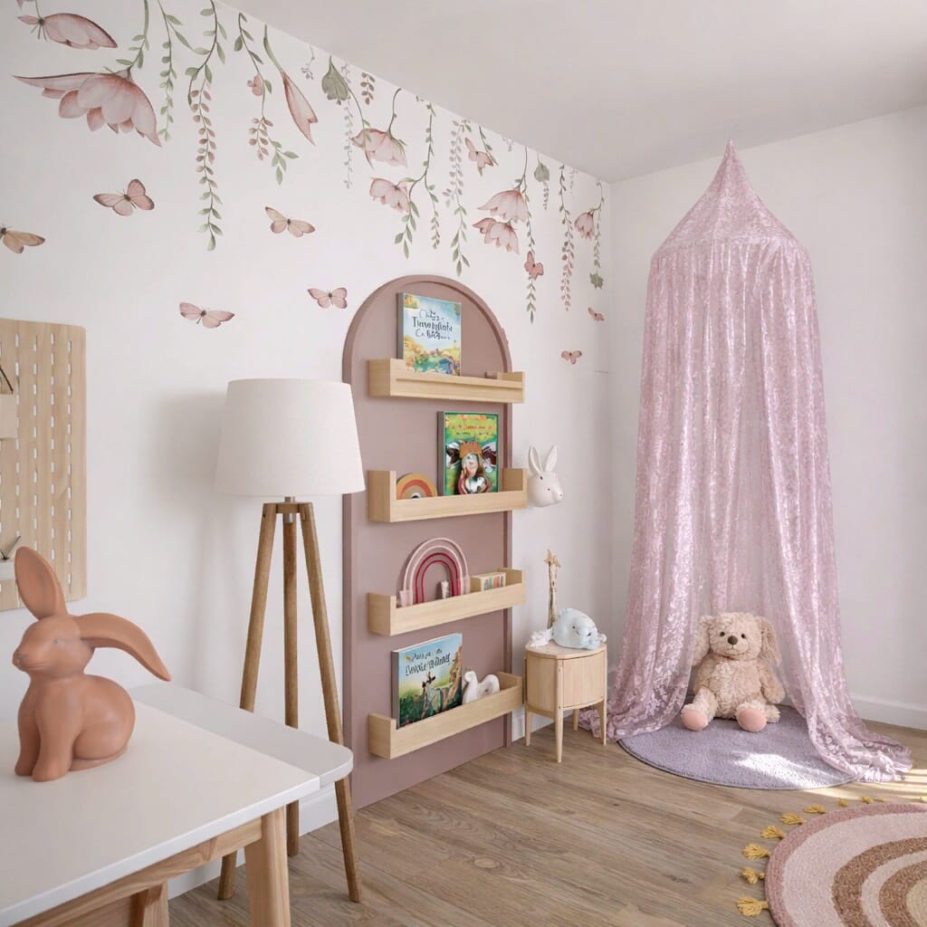 Boho kids room