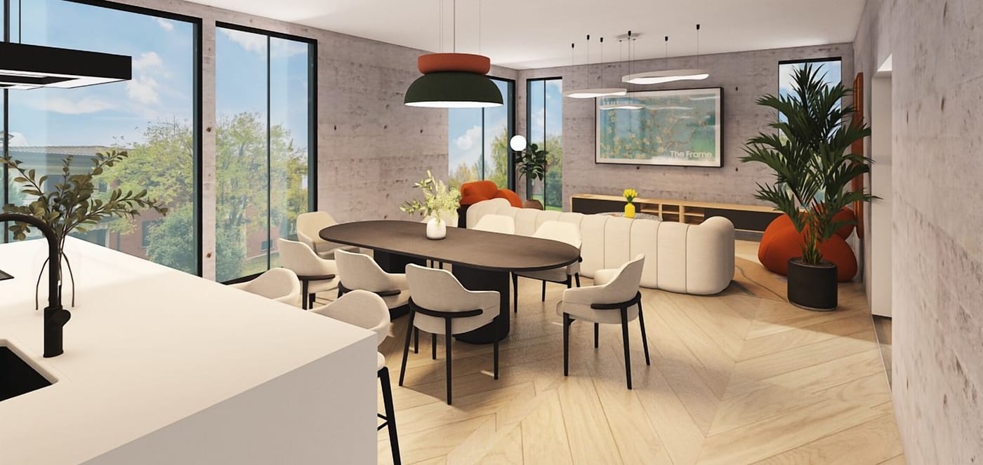 Contemporary living room