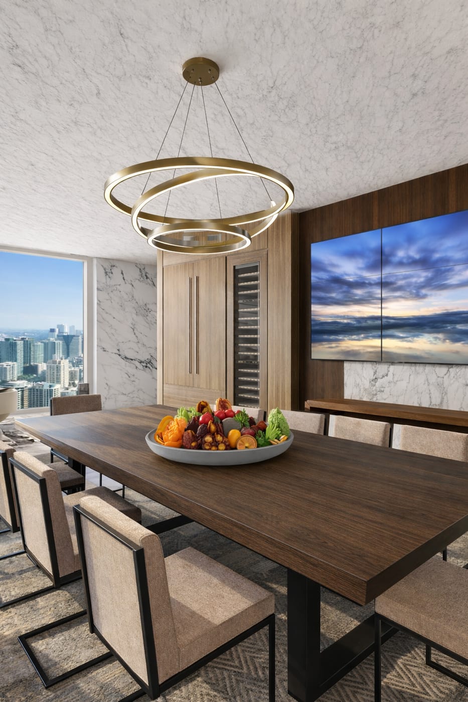 Contemporary dining room