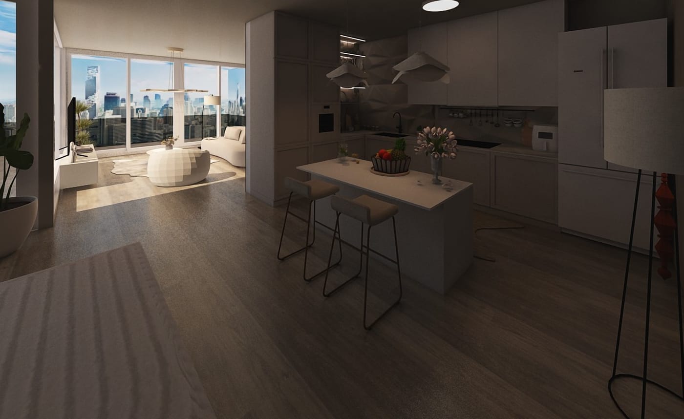 Mid-century kitchen