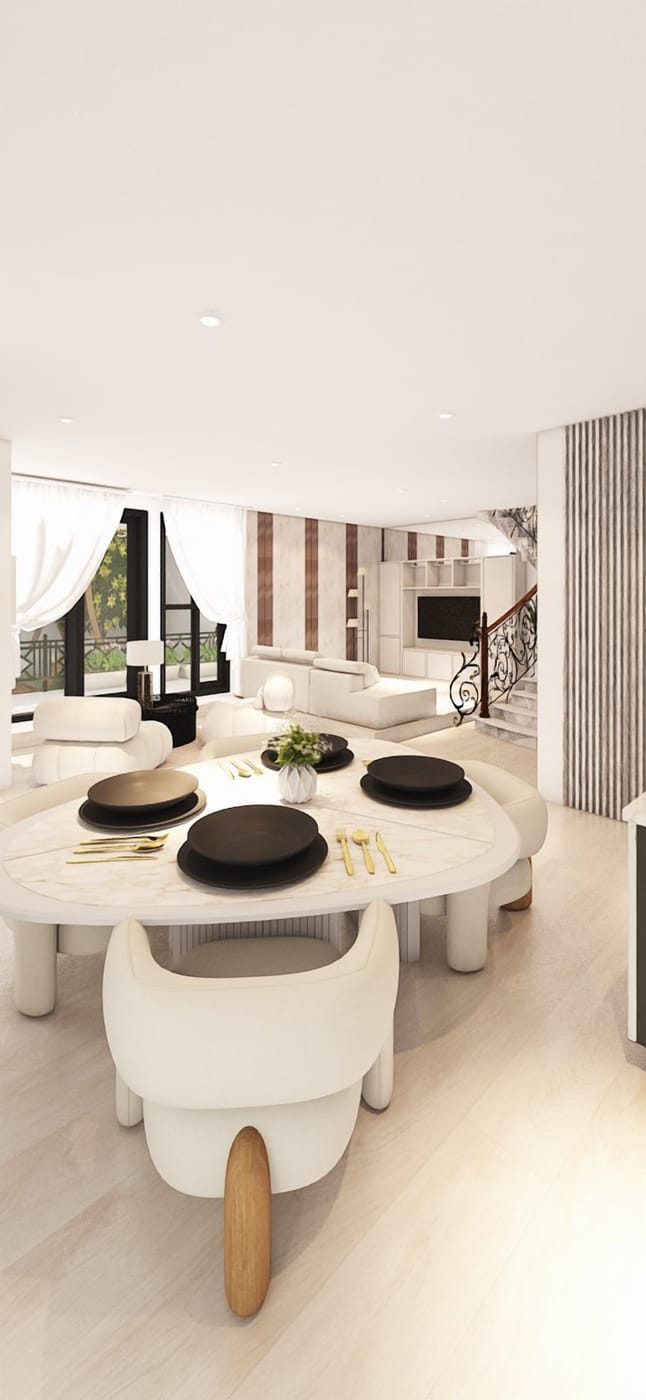 Contemporary living room