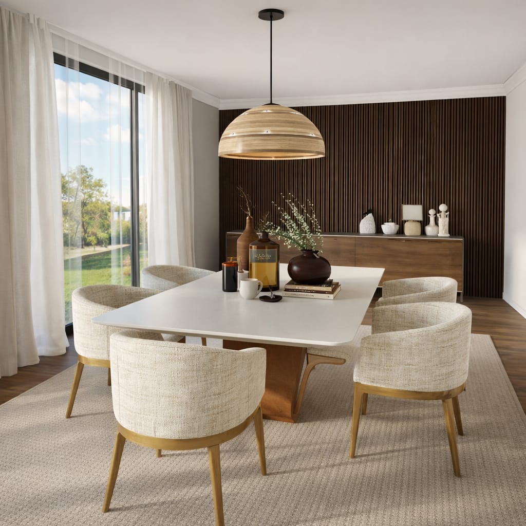 Traditional dining room