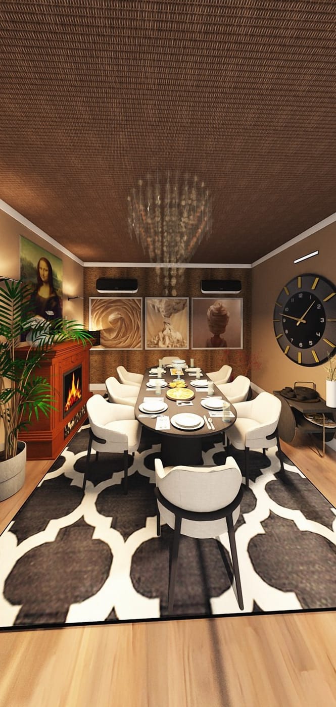 Traditional dining room