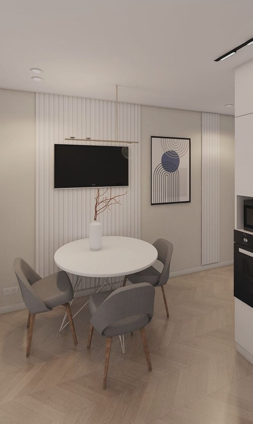 Contemporary dining room
