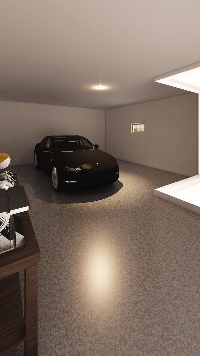 Mid-century garage