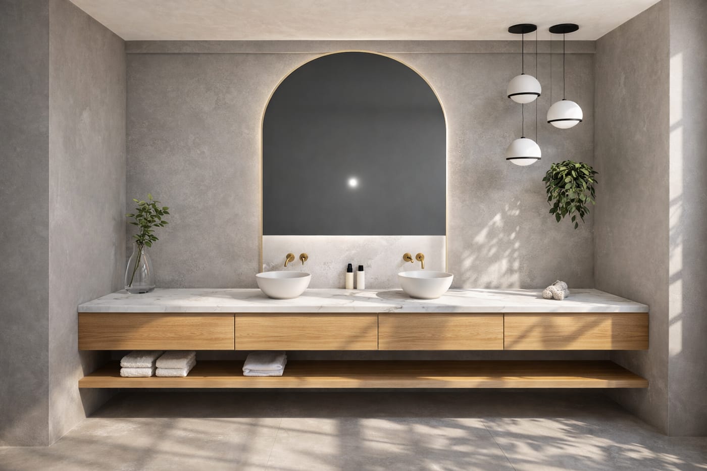 Scandinavian bathroom
