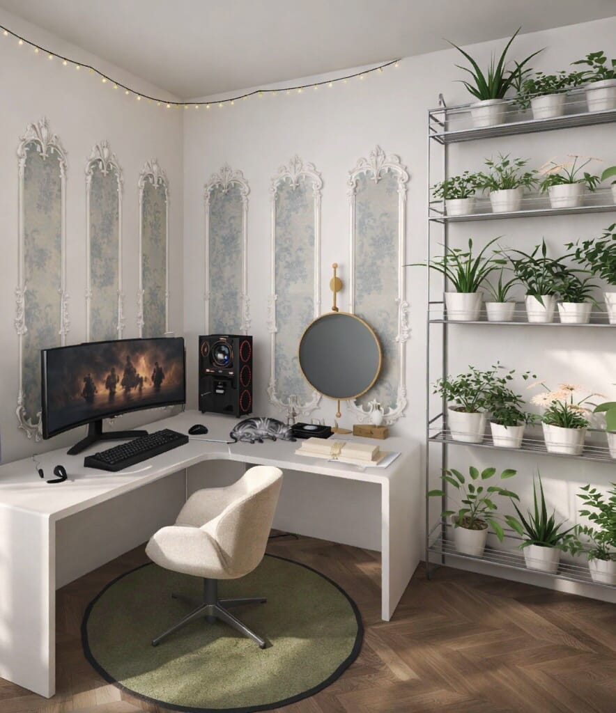 Scandinavian home office