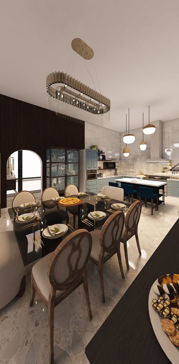 Mid-century dining room