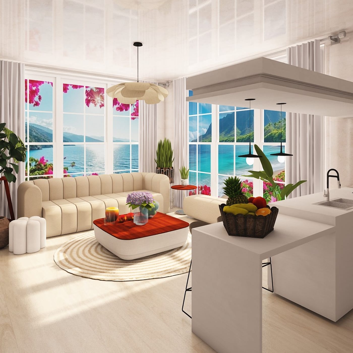 Traditional living room