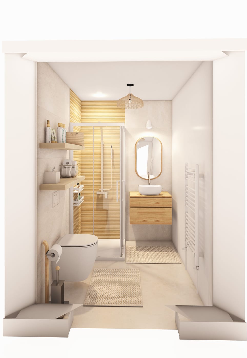 Scandinavian bathroom